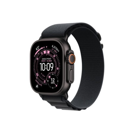 Smartwatch apple watch ultra 3 gps + cellular 49mm black titanium case black alpine loop - l