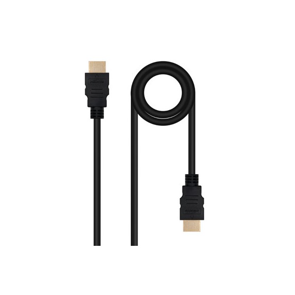 Cable hdmi 2.0 nanocable 10m - macho - macho -  negro