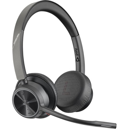 Auriculares poly voyager 4320 microsoft teams certified usb - a headset +bt700 dongle