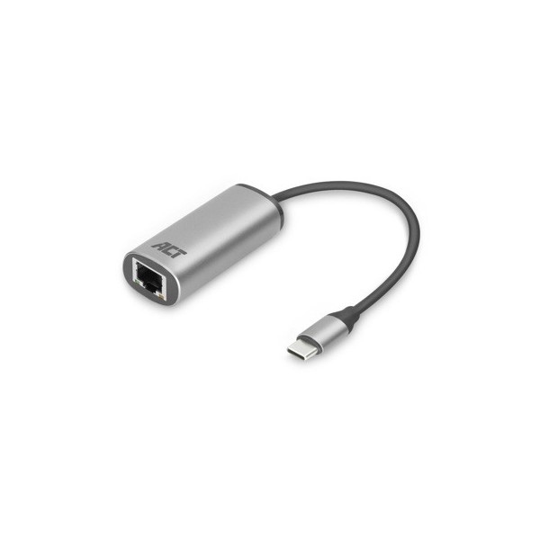 Adaptador usb - c a rj45 ethernet 2.5gb act connectivity