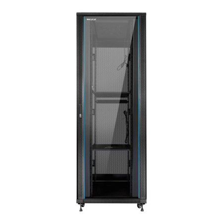 Armario rack de suelo 19 pulgadas phasak pro 47u negro 800x1000 montado pho 8147