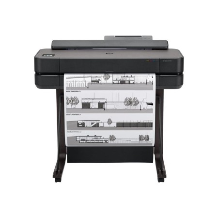 Plotter hp designjet t650 a1 24 pulgadas red - wifi - cortadora horizontal automatica