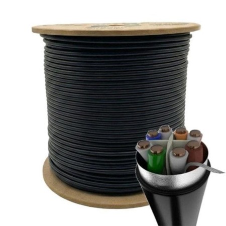 Bobina cable red solido phasak ftp cat6 305m phr 672