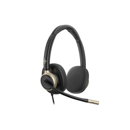 Auriculares hp poly mission 825 negro