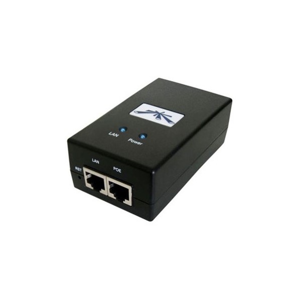 Adaptador ubiquiti networks poe - 48  poe 48vdc 24w gigabit