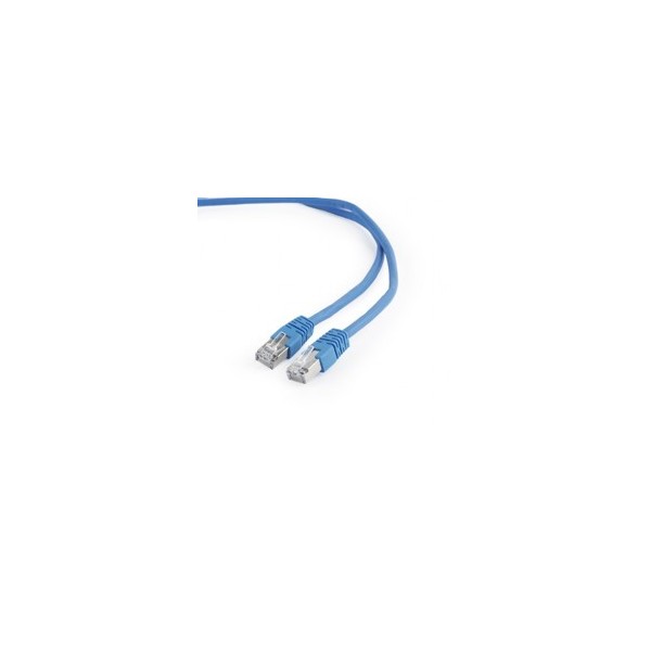 Cable red latiguillo rj45 ftp cat 6 0.5m  azul
