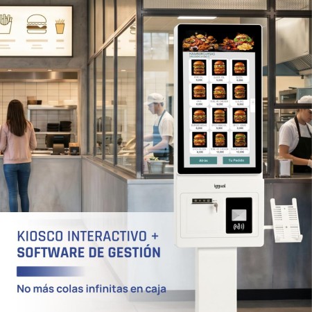iggual Kiosco interactivo ORCHID 27″ + Software