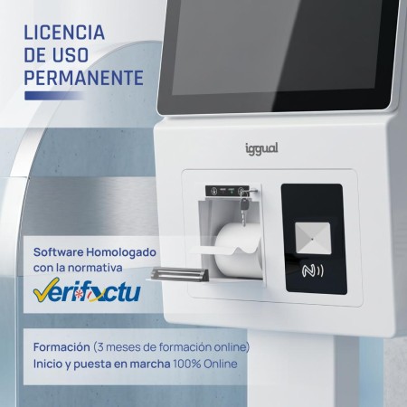 iggual Kiosco interactivo ORCHID 27″ + Software
