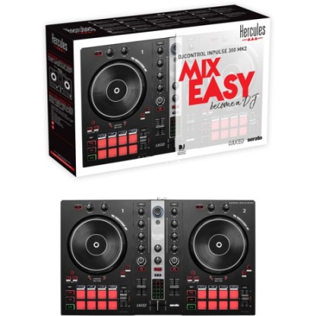 Mesa de mezclas hercules consola dj inpulse 300 mk2