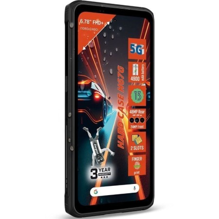 Smartphone Rugerizado Energizer Hard Case H67G 4GB/ 128GB/ 5G/ 6.78″/ Negro
