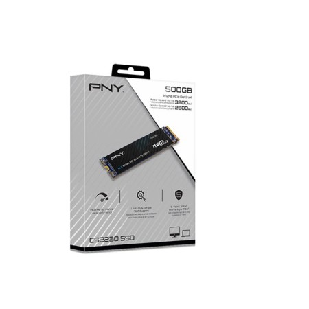 Disco duro interno ssd pny cs2230 500gb m.2 pcie 3.0 nvme