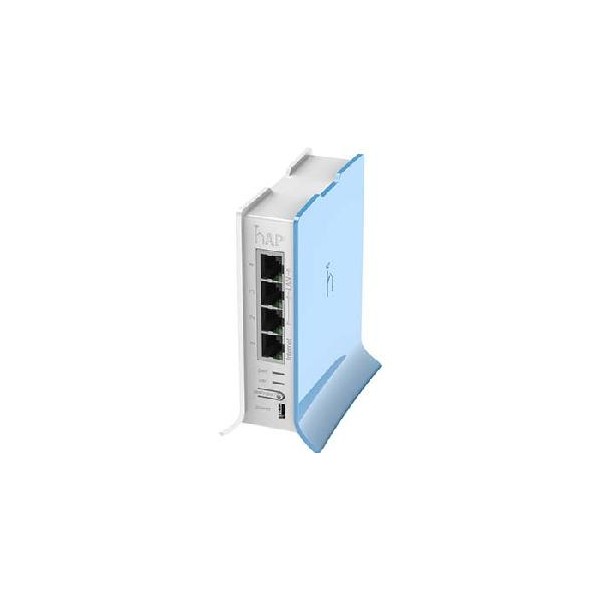Mikrotik router board rb - 941 - 2nd - tc hap lite formato torre 650mhz cpu 32mb ram 4xlan 2.4ghz 802b - g - n 2x2 wireless