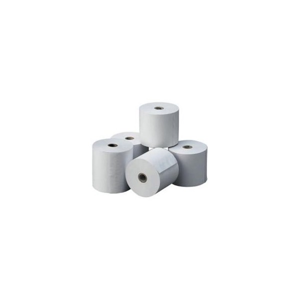 Rollo de papel termico impresora ticket 57x35 especial datafonos