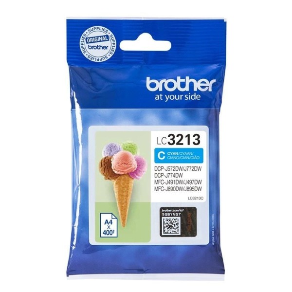 Cartucho de Tinta Original Brother LC-3213C/ Cian