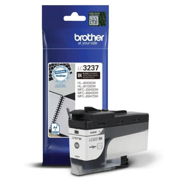 Cartucho de Tinta Original Brother LC-3237BK/ Negro