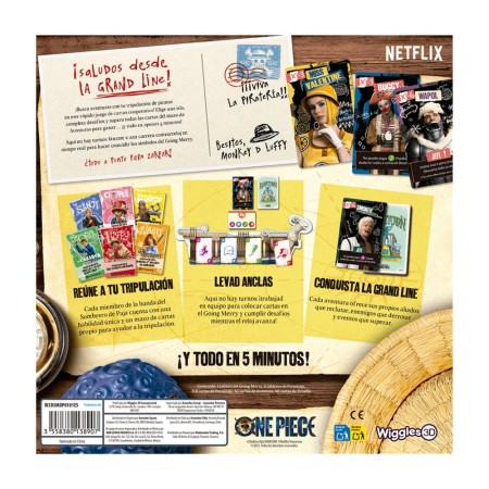 Juego de mesa 5 minute one piece