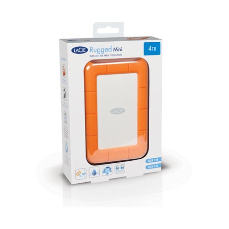 Disco duro externo hdd lacie rugged mini 2tb 2.5 pulgadas usb tipo c
