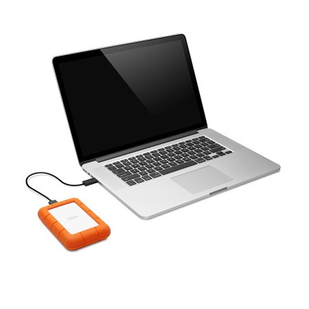 Disco duro externo hdd lacie rugged mini 2tb 2.5 pulgadas usb tipo c