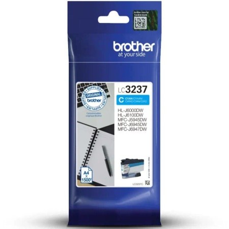 Cartucho de Tinta Original Brother LC-3237C/ Cian