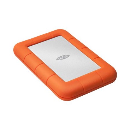 Disco duro externo hdd lacie rugged mini 1tb 2.5 pulgadas usb tipo c