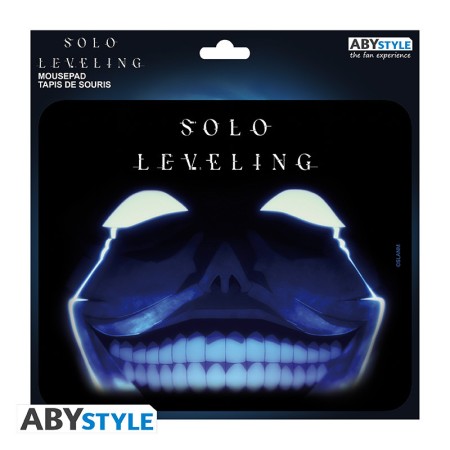 Alfombrilla de ratón flexible abystyle solo leveling estatua de dios