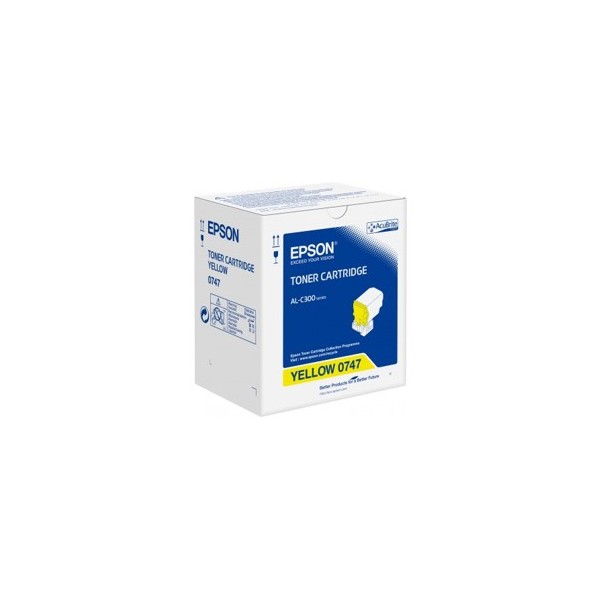 Toner epson c13s050747 amarillo 8.8k
