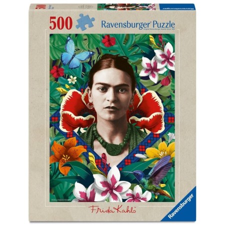 Puzzle frida kahlo blooming fantasy 500 piezas