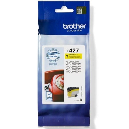 Cartucho de Tinta Original Brother LC-427Y/ Amarillo