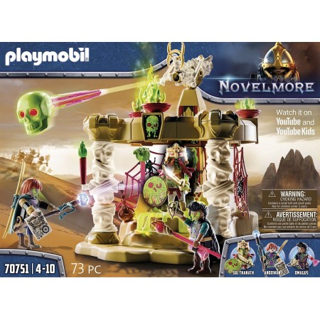 Playmobil salahari sands - templo del ejercito de esqueletos