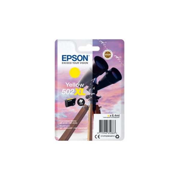 Cartucho tinta epson t02w440 502xl amarillo ink