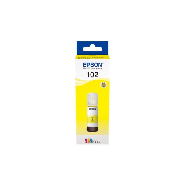 Cartucho tinta epson c13t03r440 102 ecotank amarillo ink et - 2700 - et - 2750 - et - 3700 - et - 3750 - et4750