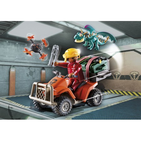 Playmobil dragones : nine realms : icaris quad