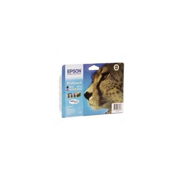 Multipack tinta epson c13t07154012 stylus d78 -  92 -  120 -  dx40x0 -  44x0 -  50x0 -  60x0 -  74x0 -  guepardo