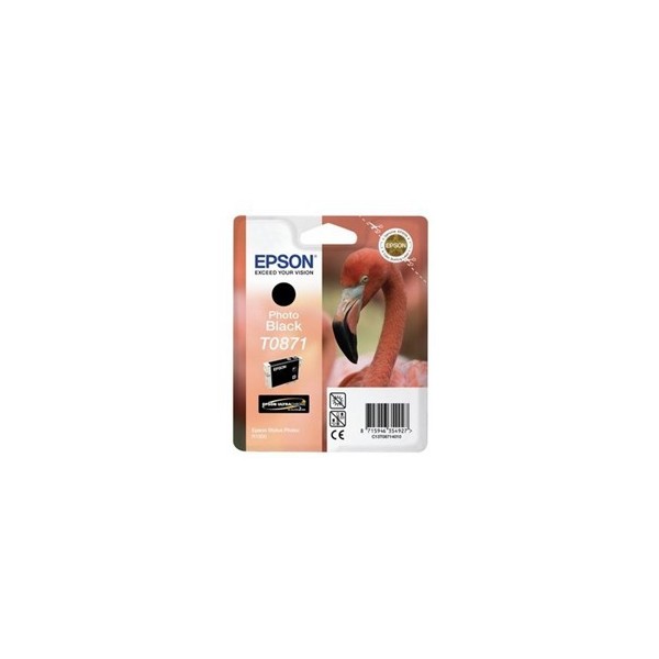 Cartucho tinta epson c13t08714010 negro flamenco