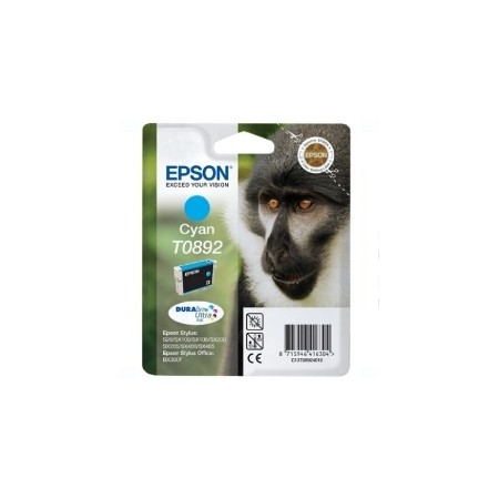 Cartucho tinta epson t0892 cian 3.5ml s20 - sx105 - sx200 - sx205 - sx 405 -  mono