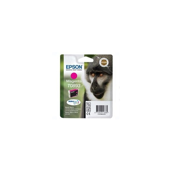 Cartucho tinta epson t0893 magenta 3.5ml s20 - sx105 - sx200 - sx205 - sx 405 -  mono