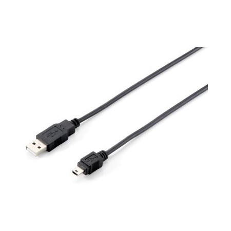 Cable usb 2.0 equip tipo a - b mini (5pin) 1.8m