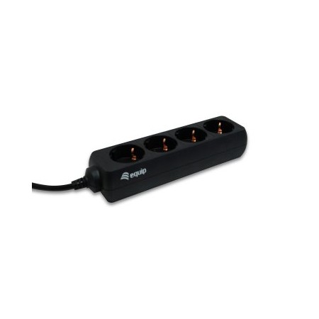 Regleta equip 4 tomas shucko toma iec cable 1.1m