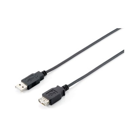Cable equip alargo usb 2.0 tipo a macho - hembra 1.8m