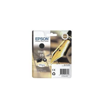 Cartucho tinta epson t162140 negro wf - 2010 - 2510 - 2520 - 2530 - 2540 -  pluma