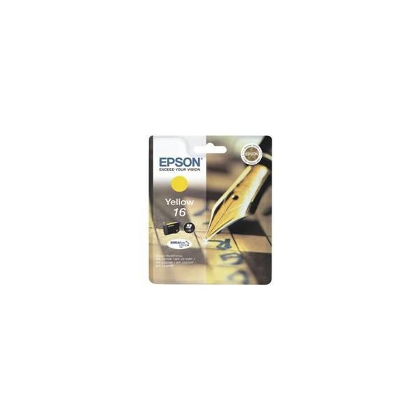 Cartucho tinta epson t162440 amarillo  wf - 2010 - 2510 - 2520 - 2530 - 2540 -  pluma