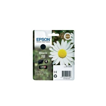 Cartucho tinta epson t180140 negro xp - 102 - 205 - 305 - 405 - 30 -  margarita