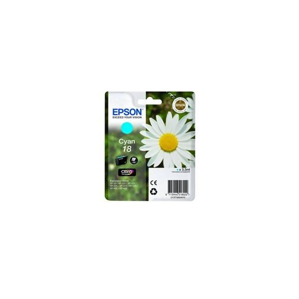 Cartucho tinta epson t180240 cian xp - 102 - 205 - 305 - 405 - 30 - margarita