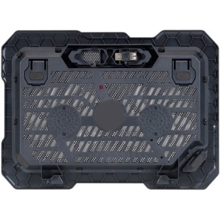 Base refrigeracion conceptronic para portatiles 2 ventiladores 125mm hasta 15.6 pulgadas