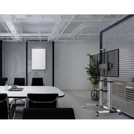 Soporte suelo con ruedas tv equip vesa hasta 100 pulgadas 1000x600mm max 100kg