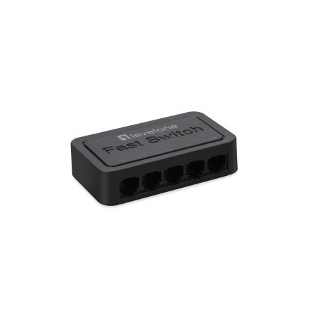 Switch sobremesa level one 5 puertos fast ethernet 10 - 100