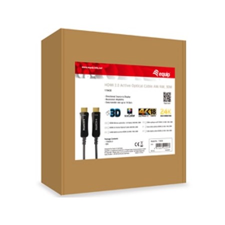 Cable hdmi equip 2.0 4k macho - macho 100m