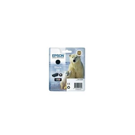 Cartucho tinta epson t260140 negro xp - 600 - 605 - 700 - 800 -  oso polar