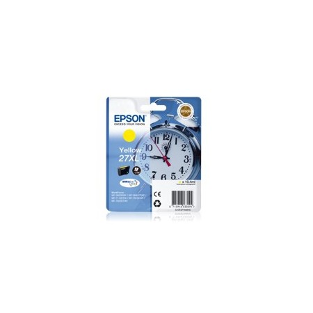 Cartucho tinta epson t271240 27xl amarillo wf - 3620 - 3460dtwf - dwf -  despertador