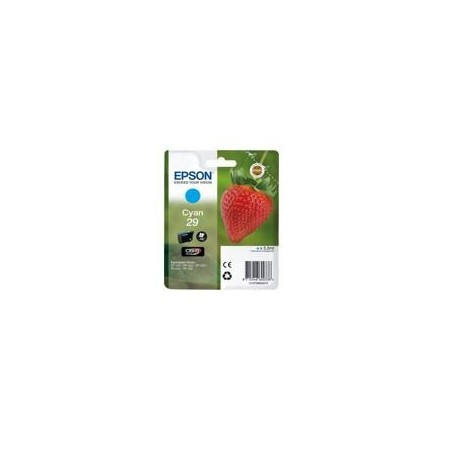 Cartucho tinta epson 29 c13t29824012 cian xp235 - xp332 - xp3357xp4327xp435 -  fresa